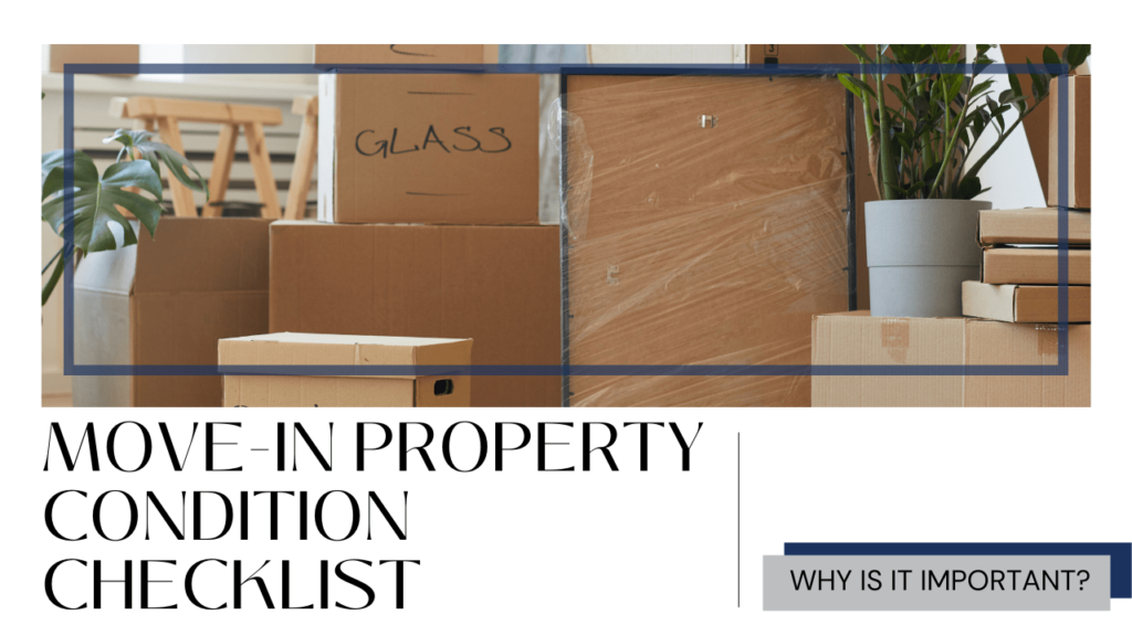 Why a Move-In Property Condition Checklist is Important | Roanoke Property Management - Article Banner